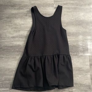 NWT Free People Easy Street Black Mini Dress Size S